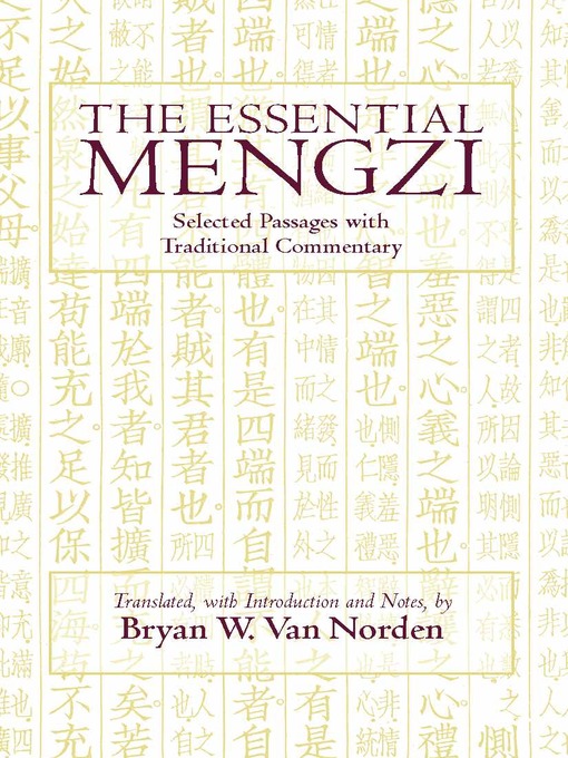 Title details for The Essential Mengzi by Mengzi - Available